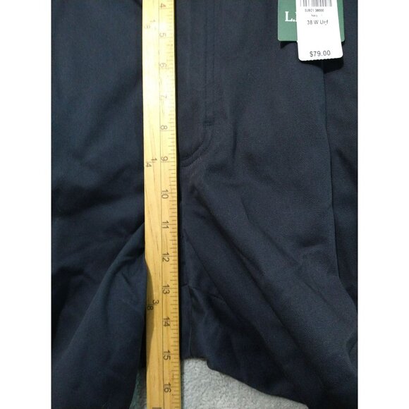 LL Bean Pants Mens 38 x 30 Comfort Waist Straight Leg High Rise Cotton Lot of 3 - Picture 4 of 8